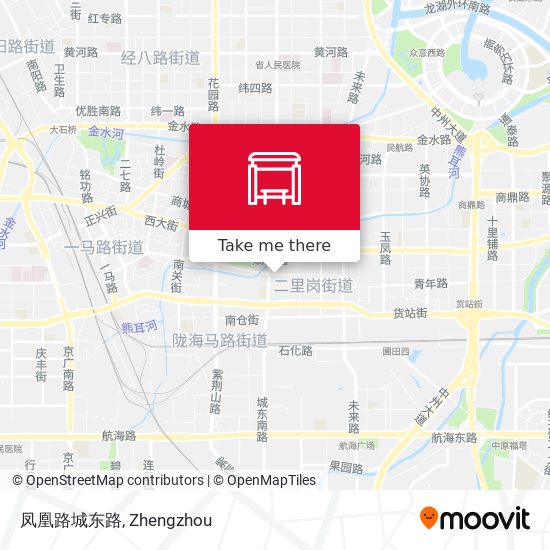 凤凰路城东路 map