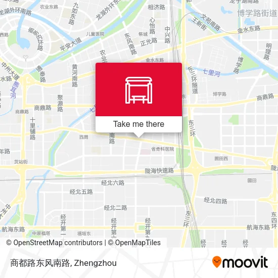 商都路东风南路 map