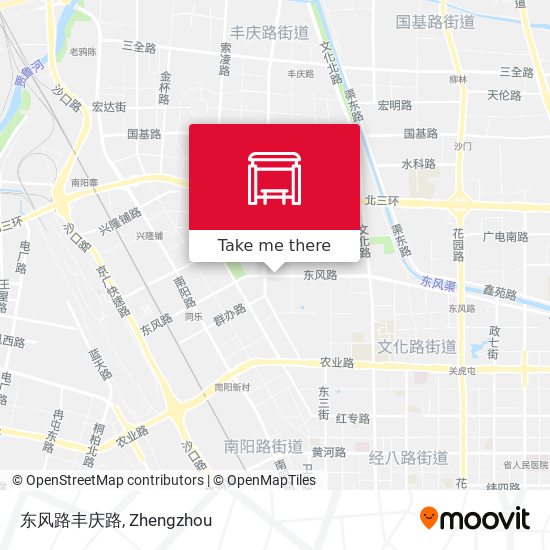 东风路丰庆路 map