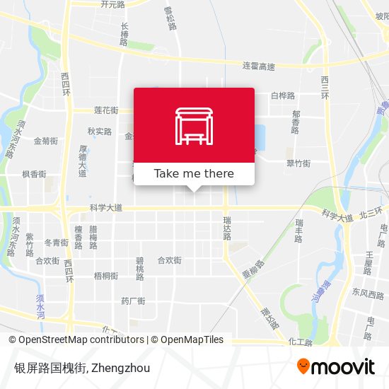 银屏路国槐街 map