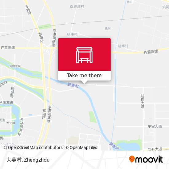 大吴村 map
