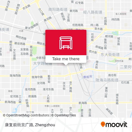 康复前街京广路 map