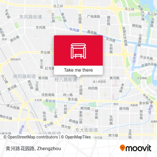 黄河路花园路 map
