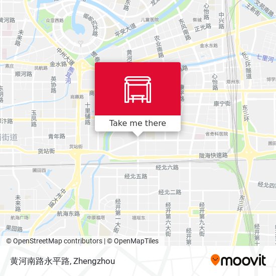 黄河南路永平路 map