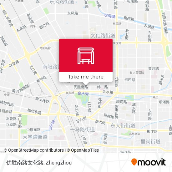 优胜南路文化路 map