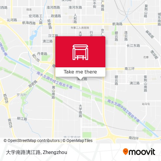 大学南路漓江路 map