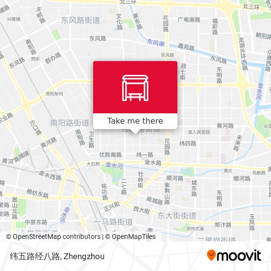 纬五路经八路 map