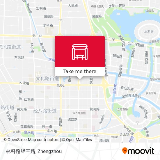 林科路经三路 map