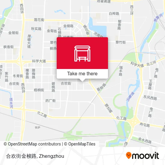 合欢街金梭路 map