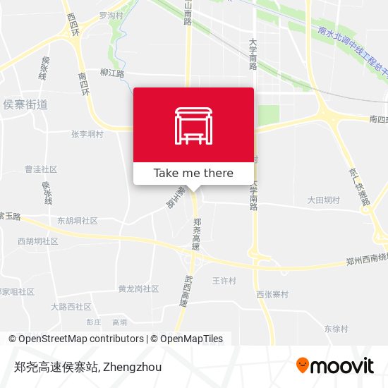 郑尧高速侯寨站 map