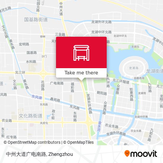中州大道广电南路 map