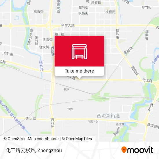 化工路云杉路 map