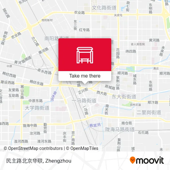 民主路北京华联 map
