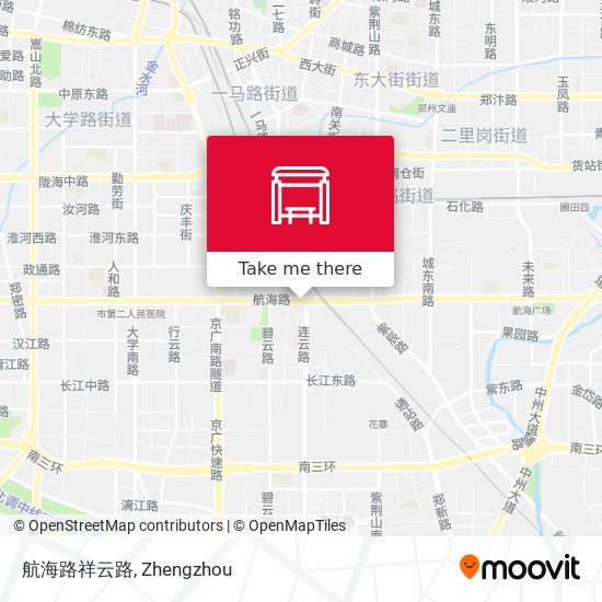 航海路祥云路 map