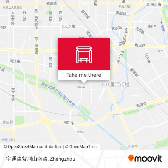 宇通路紫荆山南路 map