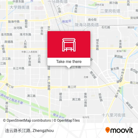 连云路长江路 map