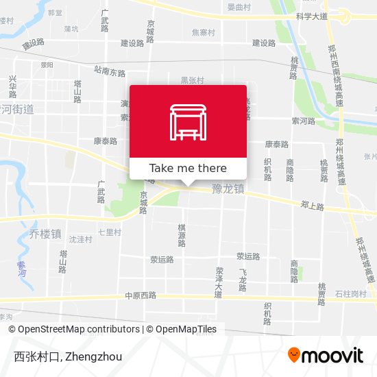 西张村口 map