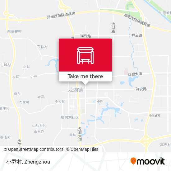 小乔村 map