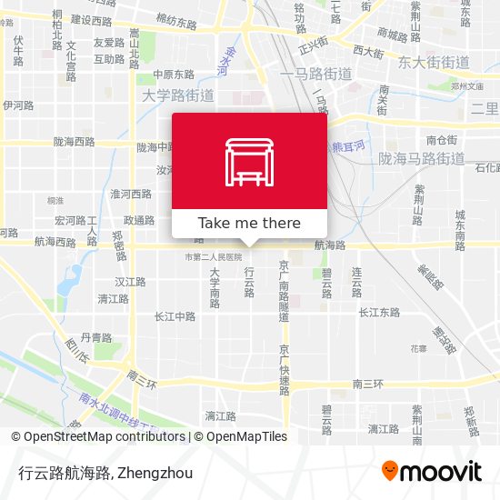 行云路航海路 map