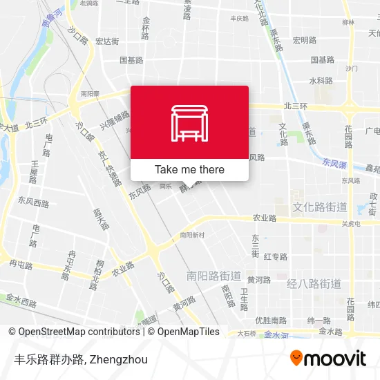 丰乐路群办路 map