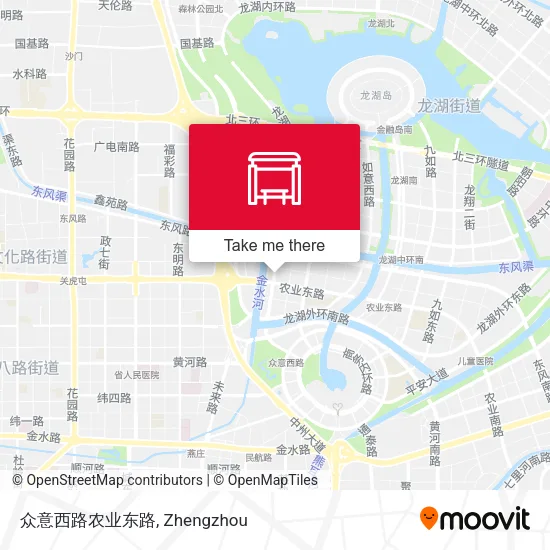众意西路农业东路 map