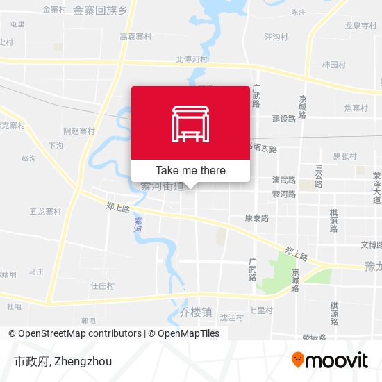 市政府 map