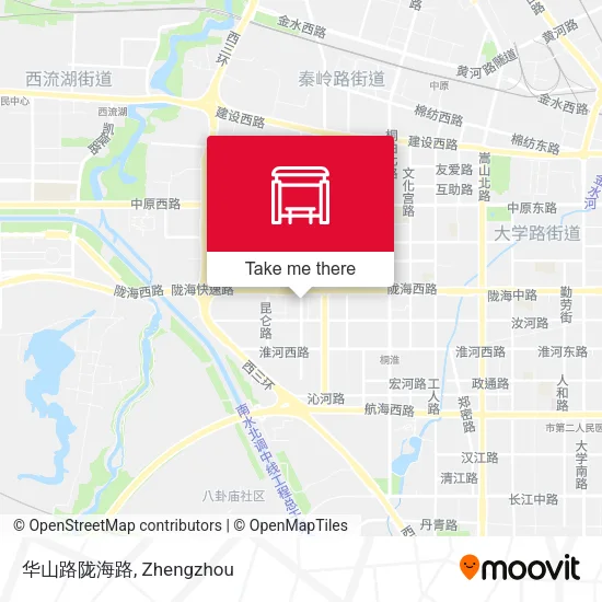 华山路陇海路 map