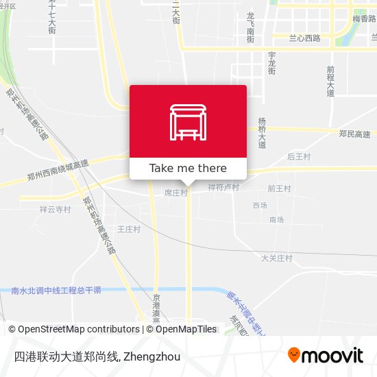 四港联动大道郑尚线 map