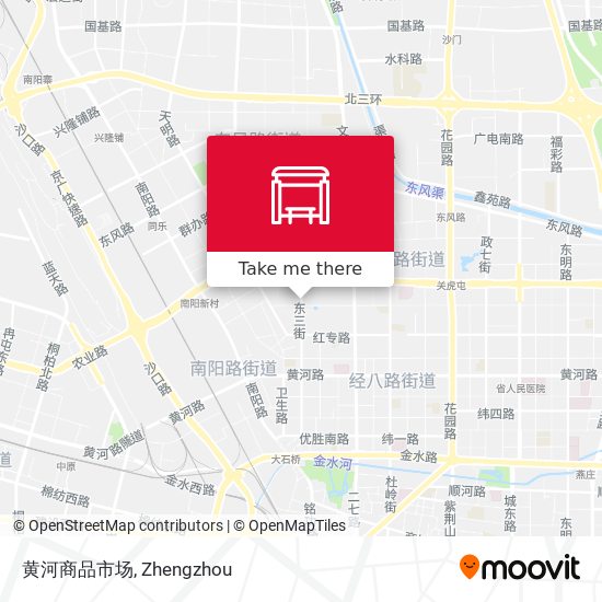 黄河商品市场 map