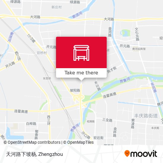 天河路下坡杨 map