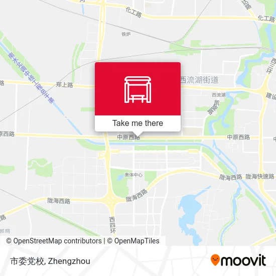 市委党校 map