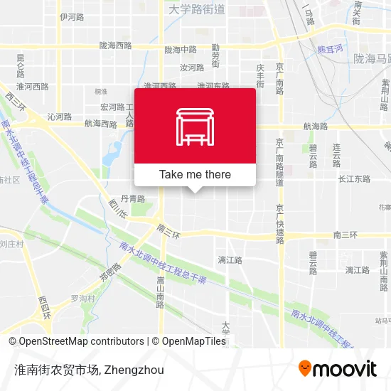淮南街农贸市场 map