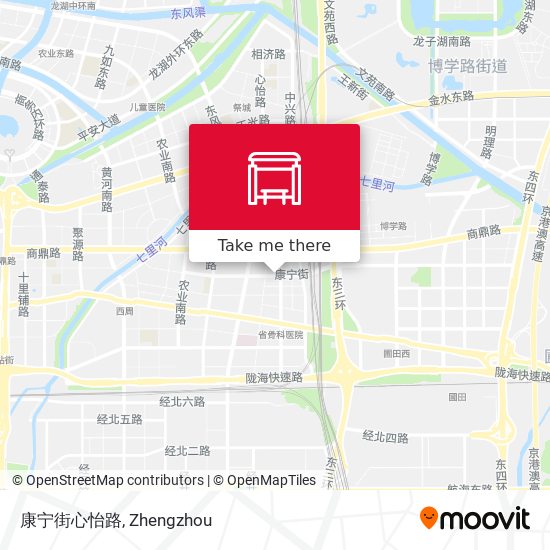 康宁街心怡路 map