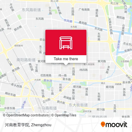 河南教育学院 map
