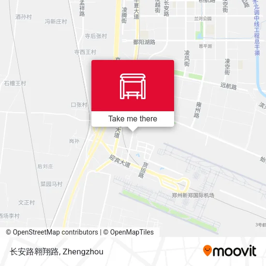 长安路翱翔路 map