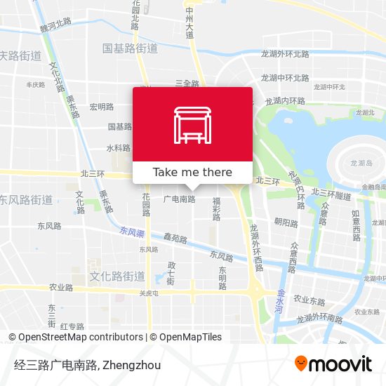 经三路广电南路 map