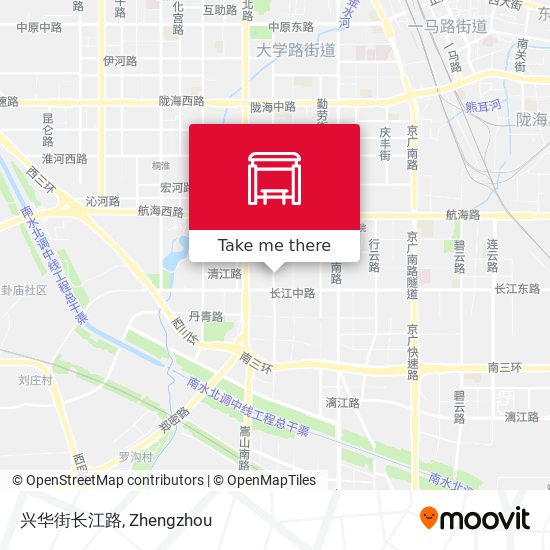 兴华街长江路 map