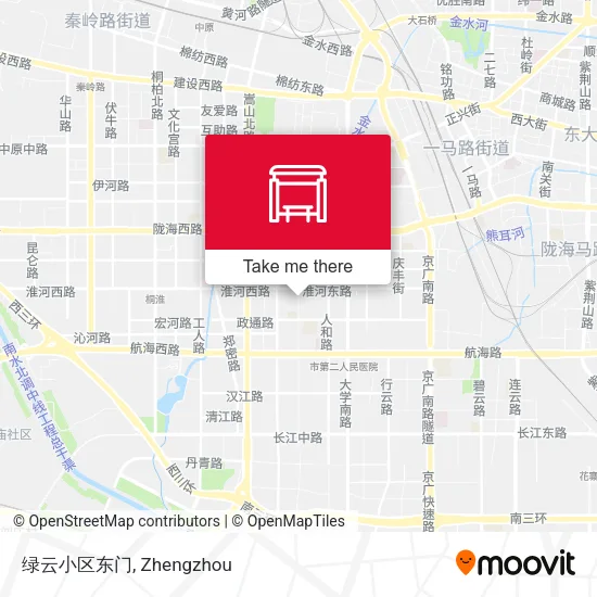 绿云小区东门 map