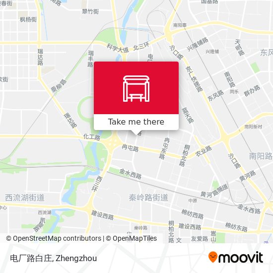 电厂路白庄 map