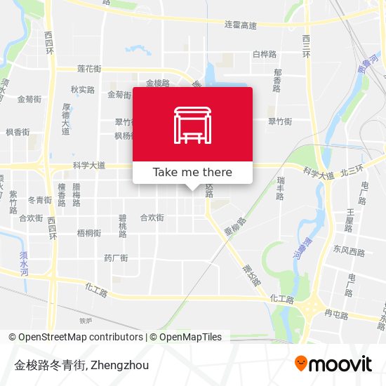 金梭路冬青街 map