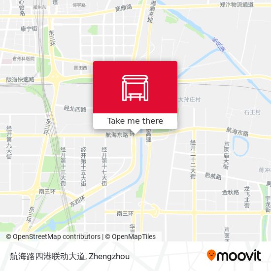 航海路四港联动大道 map