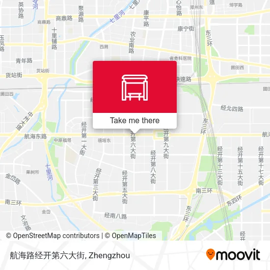 航海路经开第六大街 map