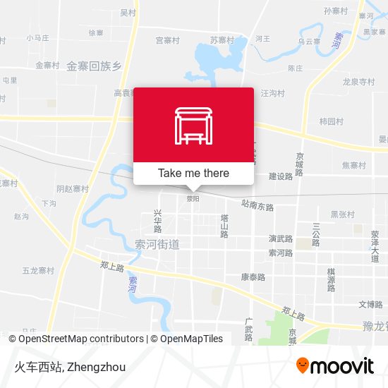 火车西站 map