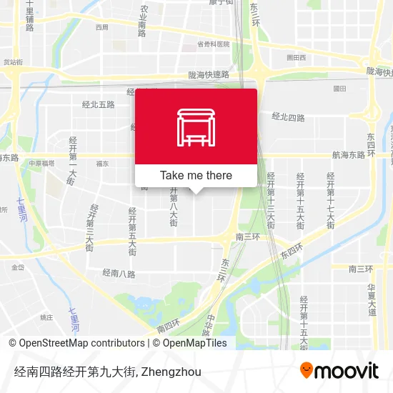 经南四路经开第九大街 map