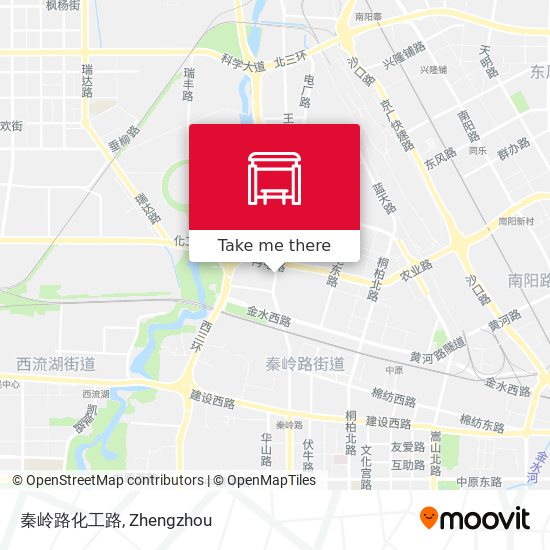 秦岭路化工路 map