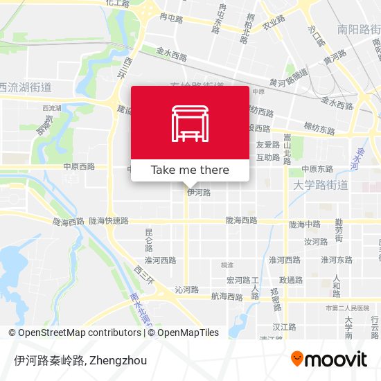 伊河路秦岭路 map