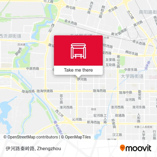 伊河路秦岭路 map