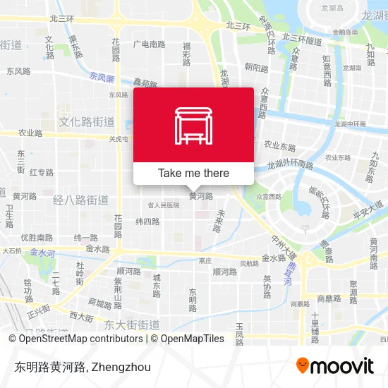 东明路黄河路 map