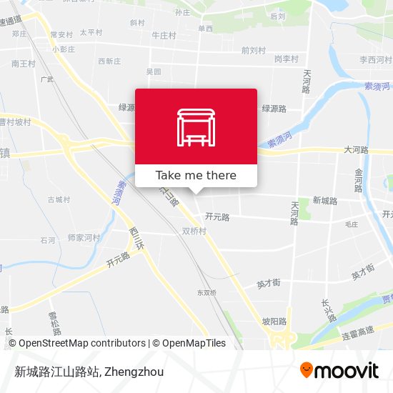 新城路江山路站 map