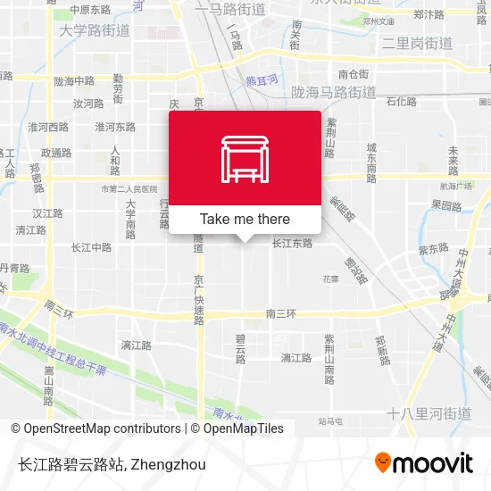 长江路碧云路站 map